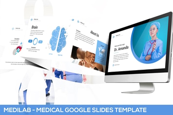 MediLab - Medical Google Slides Template
