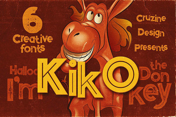 Kiko - Funny Display Font