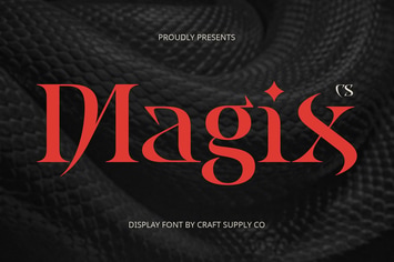 CS Magix – Display Serif Font