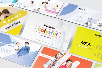 BUSINESS COLORFUL - Keynote V430
