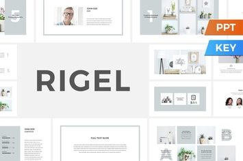 Rigel PowerPoint / Keynote Presentation Template