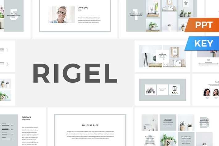 Rigel PowerPoint / Keynote Presentation Template