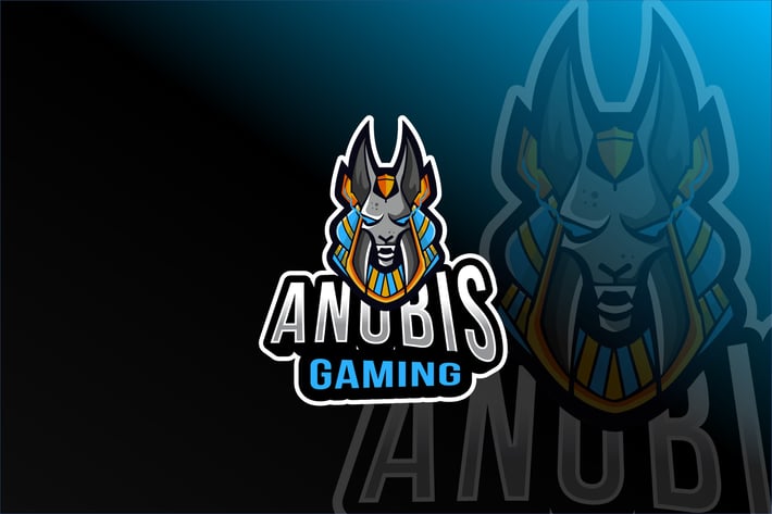 Anubis Gaming Esport Logo Template