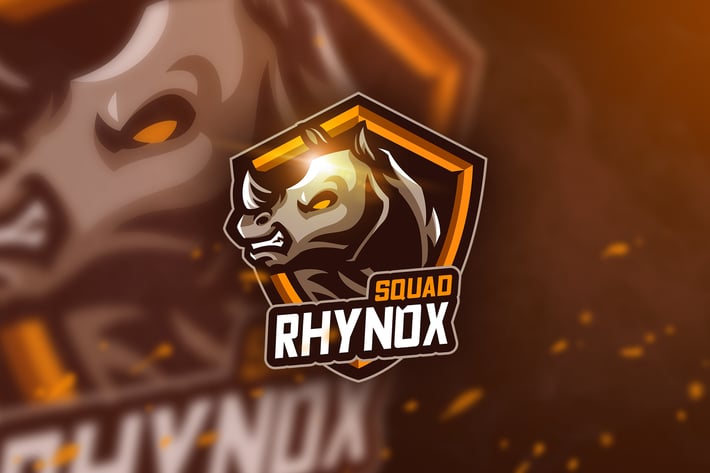 Rhynox Squad - Mascot & Esport Logo