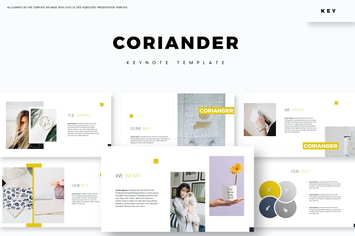 Coriander - Keynote Template
