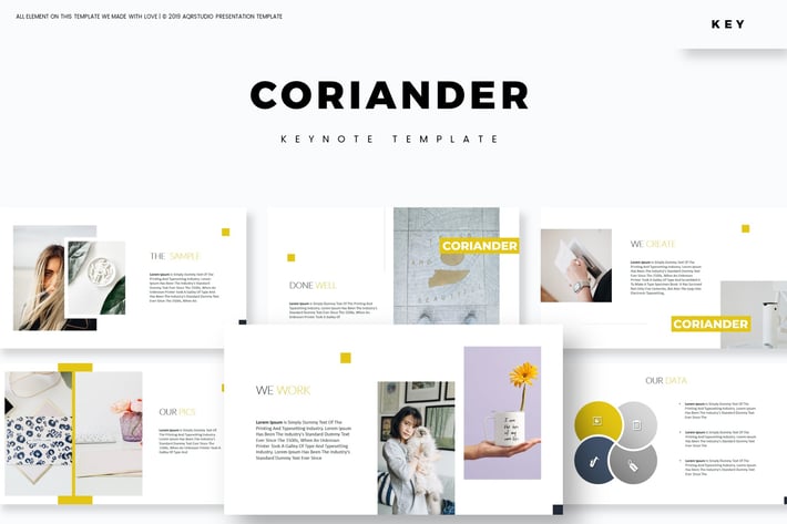 Coriander - Keynote Template