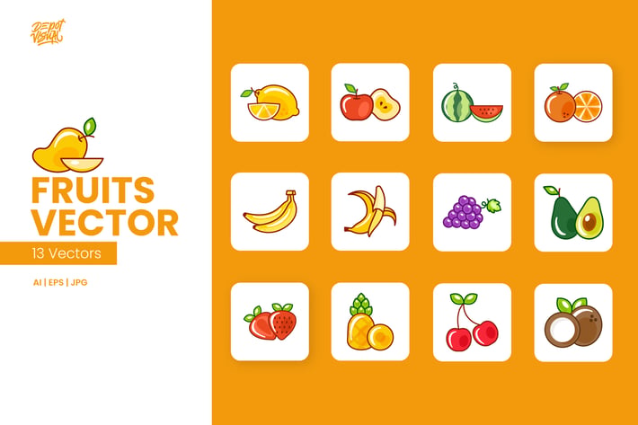 Fruits Vectors
