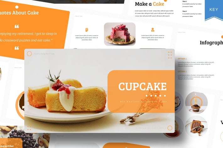 Cupcake | Keynote Template