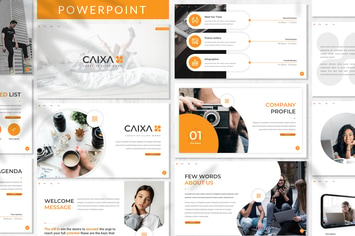 Caixa - Business Powerpoint Template