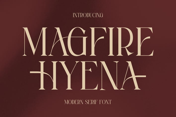 Magfire Hyna Modern Serif Font