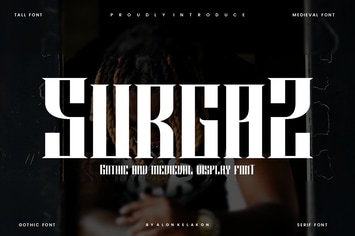 Surgaz - Gothic Font
