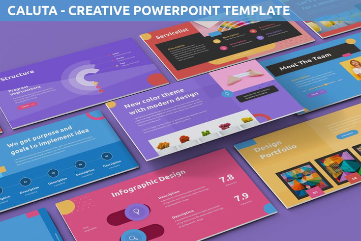 Caluta - Creative Powerpoint Template