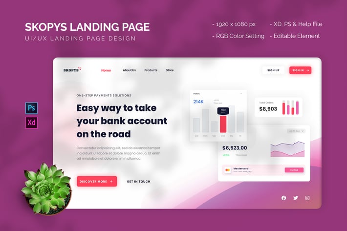 Skopys - Landing Page