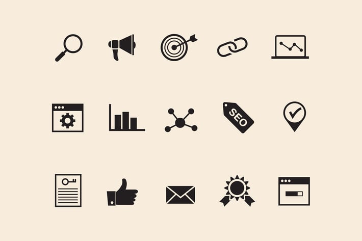 15 SEO Icons