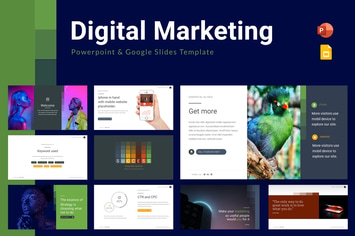 Digital Marketing Powerpoint & Google Slides