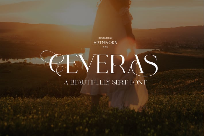 Ceveras - Beauty Serif Font