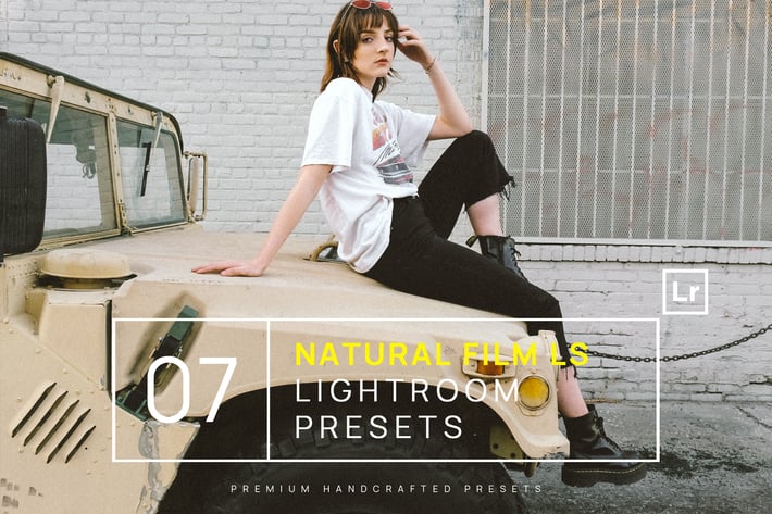 7 Natural Film Lifestyle Lightroom Presets +Mobile