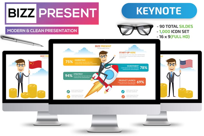 Bizz & Startup keynote template