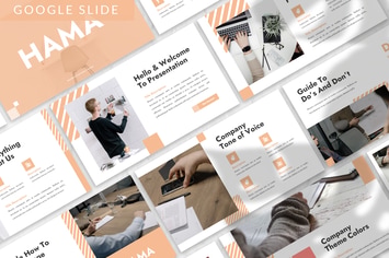 Hama - Company Profile Google Slide Template