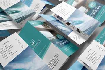 US Letter | Tri-Fold Brochure Mock-up