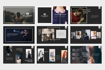 Milaniova : Fashion Powerpoint Presentation