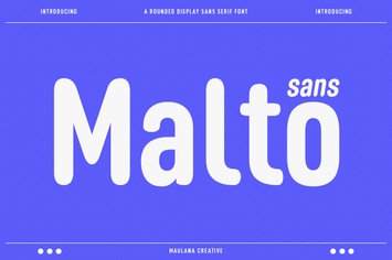 Malto Display Sans