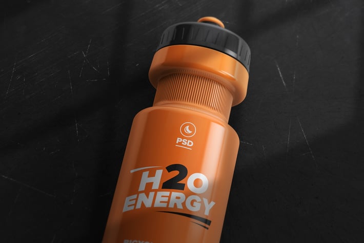 Bicycle Bottle Mockup