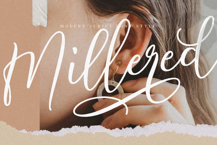 Millered | Beauty Font Elegant 