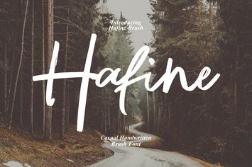 Hafine - Handwritten Brush