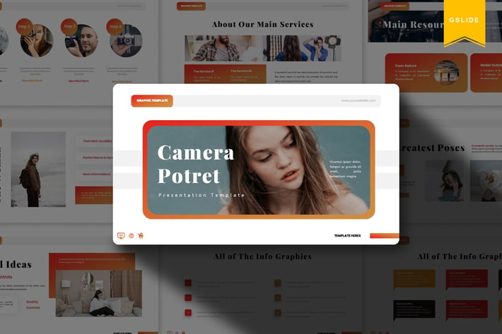 Camera Potret | Google Slides Template