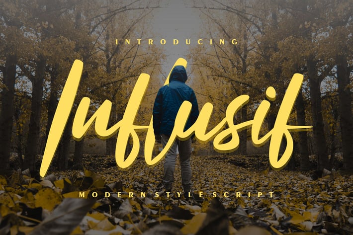 Influsif | Modern Style Script