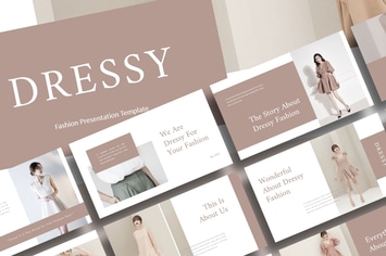Dressy – Fashion Keynote Template