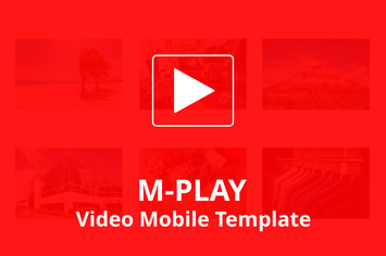 M-PLAY - Video Mobile Template