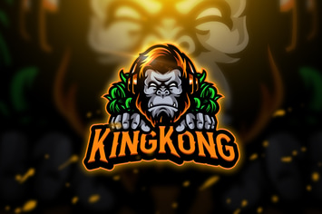 KingKong - Mascot & Esport Logo