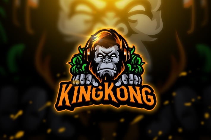 KingKong - Mascot & Esport Logo