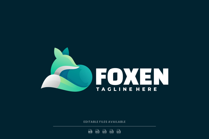 Fox Gradient Logo