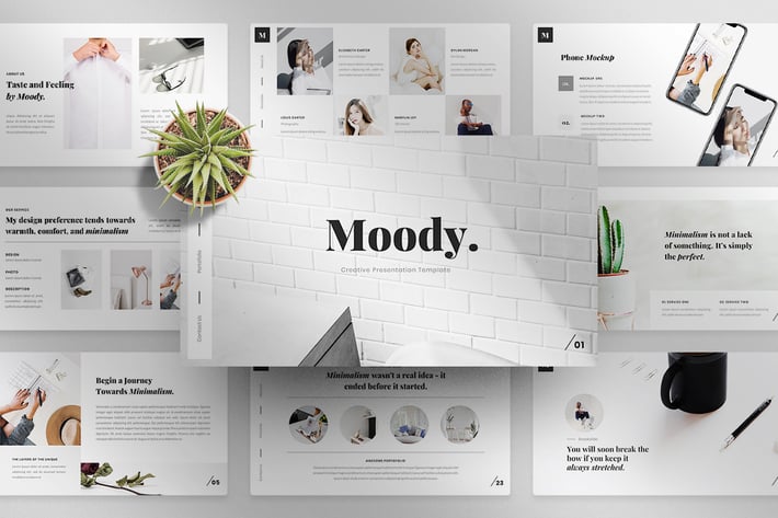 Moody-Creative Keynote Template