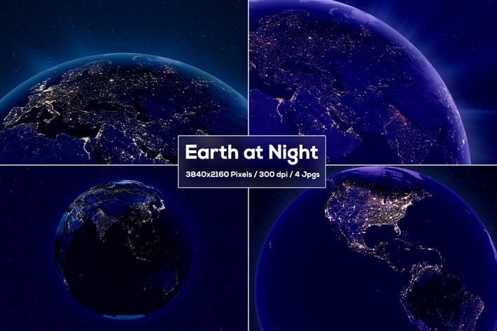 Earth Night Backgrounds