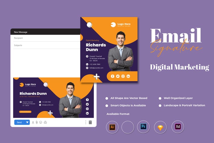 Digital Marketing Email Signature