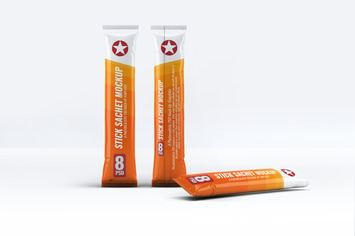 Stick Sachet Mock-Up