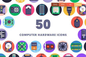Computer Hardware Icons