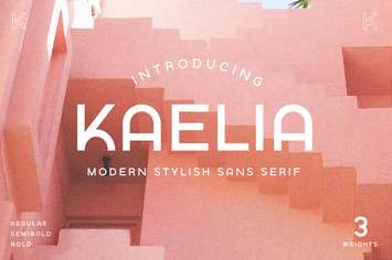 KAELIA - Simple Stylish Typeface