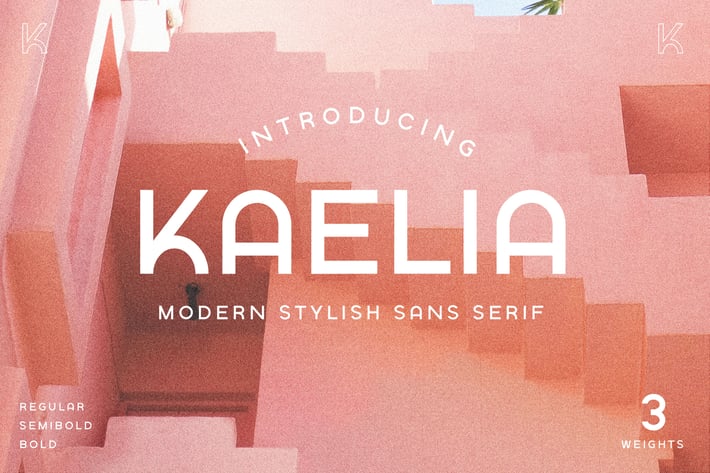 KAELIA - Simple Stylish Typeface