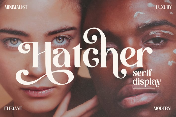 Hatcher Serif Display Font