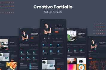 Creative Portfolio Website Template