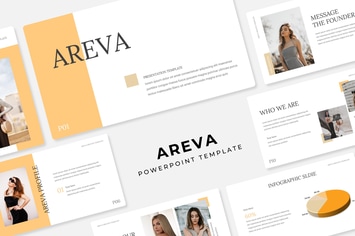 Areva - Power Point Template