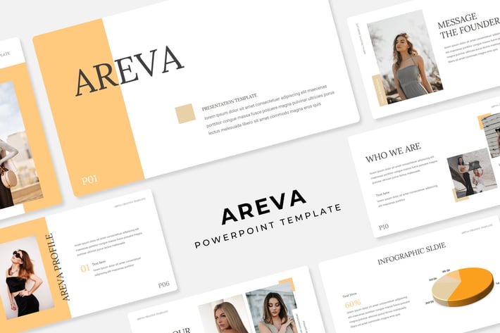 Areva - Power Point Template