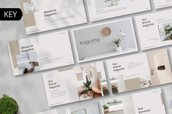 Kagurha furniture Keynote template