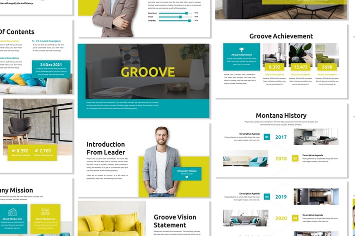 Groove - Business Template Prensentation