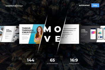 Move Animated Keynote Template